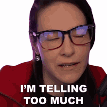 im telling too much cristine raquel rotenberg simply nailogical simply not logical im dropping too many hints