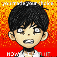 Omori Made Your Choice GIF - Omori Made Your Choice You Chose GIFs