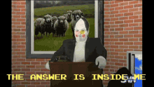 The Answer Is Inside Me Spamton GIF