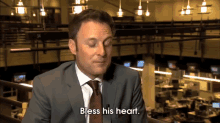 The Texas Version Of "He Means Well" GIF - Thebachelor Chris Harrison Bless His Heart GIFs