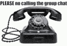 please no calling group chat phone ringing sertghoom