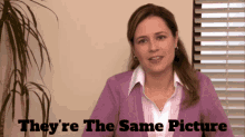 The Office Pam Beesly GIF - The Office Pam Beesly Theyre The Same Picture GIFs