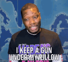 i keep a gun under my pillow just in case michael che lester holt saturday night live be ready
