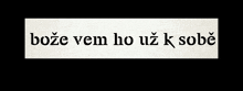 a pink circle with the words m ho uz k sobe