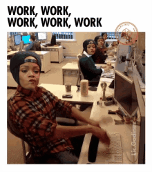 Rihanna Work GIF - Rihanna Work At Work GIFs