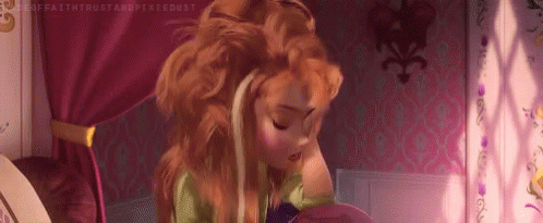Frozen Anna GIF - Frozen Anna Messy Hair - Discover & Share GIFs