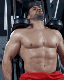 ryan terry workout exercising bodybuilder male model