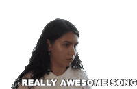 Really Awesome Song Alessia Cara Sticker - Really Awesome Song Alessia Cara Great Song Stickers