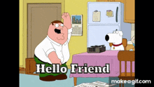 Familyguy Hellofriend GIF - Familyguy Hellofriend GIFs