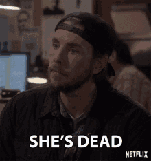 Shes Dead Dead GIF - Shes Dead Dead Passed Away GIFs