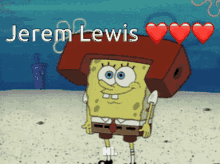 Lewis Spongebob GIF - Lewis Spongebob Love GIFs