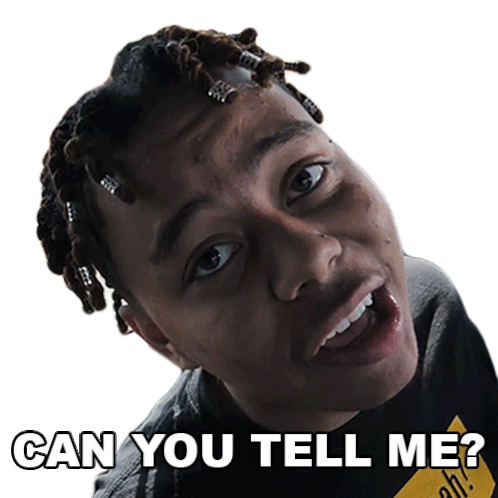 Can You Tell Me Ybn Cordae Sticker - Can You Tell Me Ybn Cordae Let Me Know Stickers