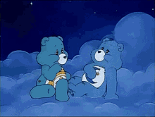 Grumpy Bedtime Bear GIF - Grumpy Bedtime Bear Care Bear GIFs