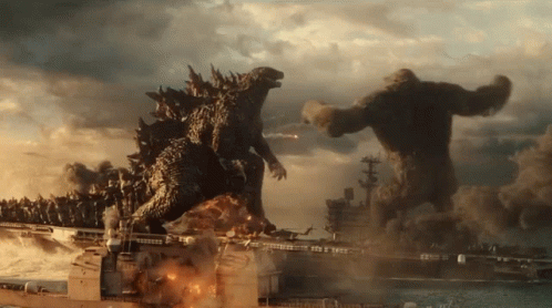 Godzilla Kong GIF - Godzilla Kong King Kong GIFs