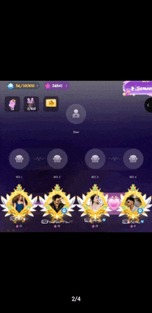a screenshot of a video game with the number 3410000 at the top left
