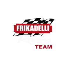a logo for the frikadelli racing team