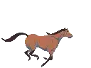Beautiful Running Horse Sprite Animation Sticker - Beautiful Running Horse Sprite Animation Stickers