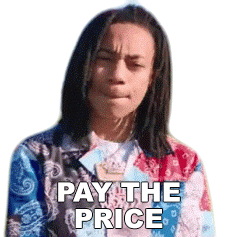Pay The Price Ybn Nahmir Sticker - Pay The Price Ybn Nahmir Pay Your Debts Stickers