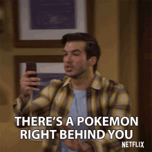 Theres A Pokemon Right Behind You Pokemon Game GIF - Theres A Pokemon Right Behind You Pokemon Pokemon Game GIFs
