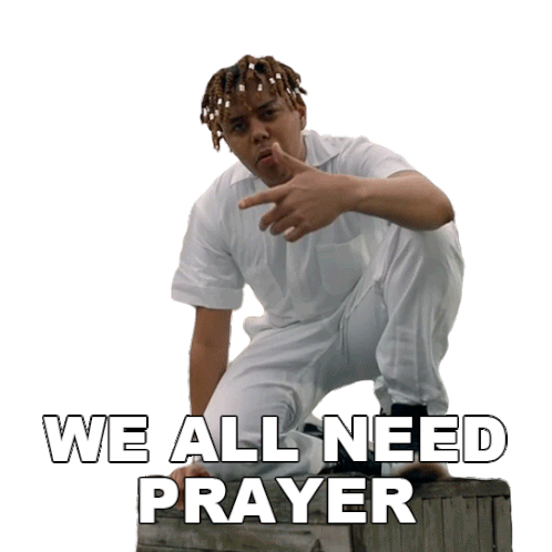 We All Need Prayer Ybn Cordae Sticker - We All Need Prayer Ybn Cordae Cordae Stickers