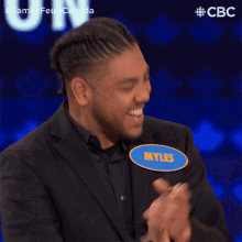 Clapping Myles GIF - Clapping Myles Family Feud Canada GIFs