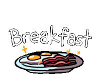 Eat Your Breakfast Rollygifs Sticker - Eat Your Breakfast Rollygifs Happy Tummy Stickers