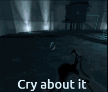 Cry About It Portal Glados Boss GIF - Cry About It Portal Glados Boss GIFs