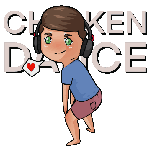 Loganolio Chicken Dance Sticker - Loganolio Chicken Dance Drowningarrows Stickers