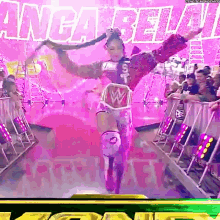 Bianca Belair Entrance GIF - Bianca Belair Entrance Raw Womens Champion GIFs