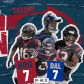 Dallas Cowboys (7) Vs. Houston Texans (7) First Quarter GIF - Nfl National Football League Football League GIFs