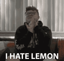 I Hate Lemon It Sucks GIF - I Hate Lemon It Sucks I Dont Like It GIFs