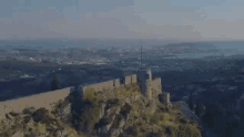 Castle Aerial View GIF