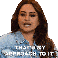 That'S My Approach To It Sonakshi Sinha Sticker - That'S My Approach To It Sonakshi Sinha Pinkvilla Stickers