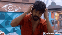 Kavin Bigg Boss Tamil GIF - Kavin Bigg Boss Tamil Fix Hair GIFs