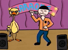 Kevin Spencer Allan The Magic Goose GIF - Kevin Spencer Allan The Magic Goose Singing GIFs