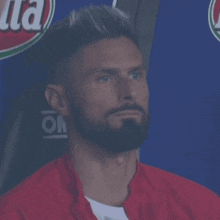 Olivier Giroud Not Impressed GIF - Olivier Giroud Not Impressed Ac Milan GIFs
