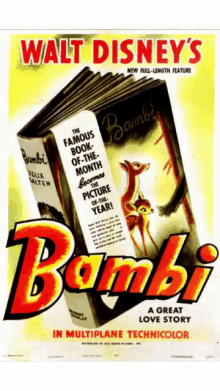 Movies Bambi GIF - Movies Bambi Walt Disney GIFs