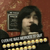 Alex G Even He Was Weirded Tf Out GIF