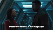 Whatever It Takes To Make Things Right Captain Burnham GIF