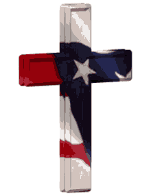america cross crucifix spin