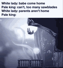 Hollow Knight Pale King GIF - Hollow Knight Pale King White Lady GIFs