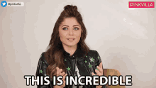 This Is Incredible Kanika Kapoor GIF - This Is Incredible Kanika Kapoor Pinkvilla GIFs