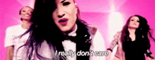 Demi Lovato I Really Dont Care GIF
