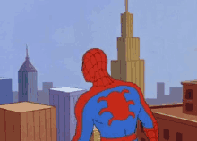 Spiderman Flying Car Spiderman GIF