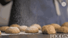 Pecan Cookies Powdered Sugar GIF