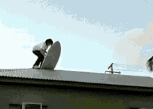 wipe out surfer roof fall