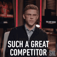 Such A Great Competitor Mikey Day GIF