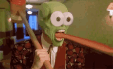 Crazy Eyes What GIF - Crazy Eyes What Mask GIFs