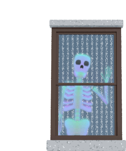 Skeleton Dead Sticker - Skeleton Dead Man Stickers