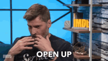 Open Up Idiom GIF - Open Up Idiom Speak Up GIFs